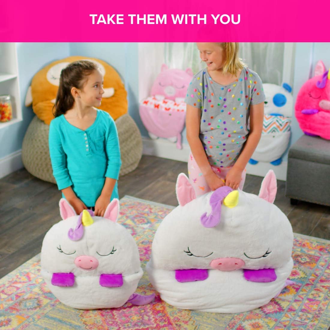 happy nappers white unicorn