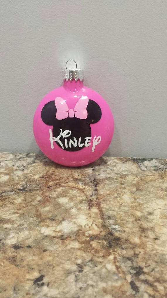 Disney ornament, Minnie mouse ornament, Minnie Mouse