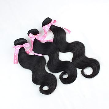 Amazon Com Mixed Length Hair 3 Pcs 1b Wholesale Malaysian