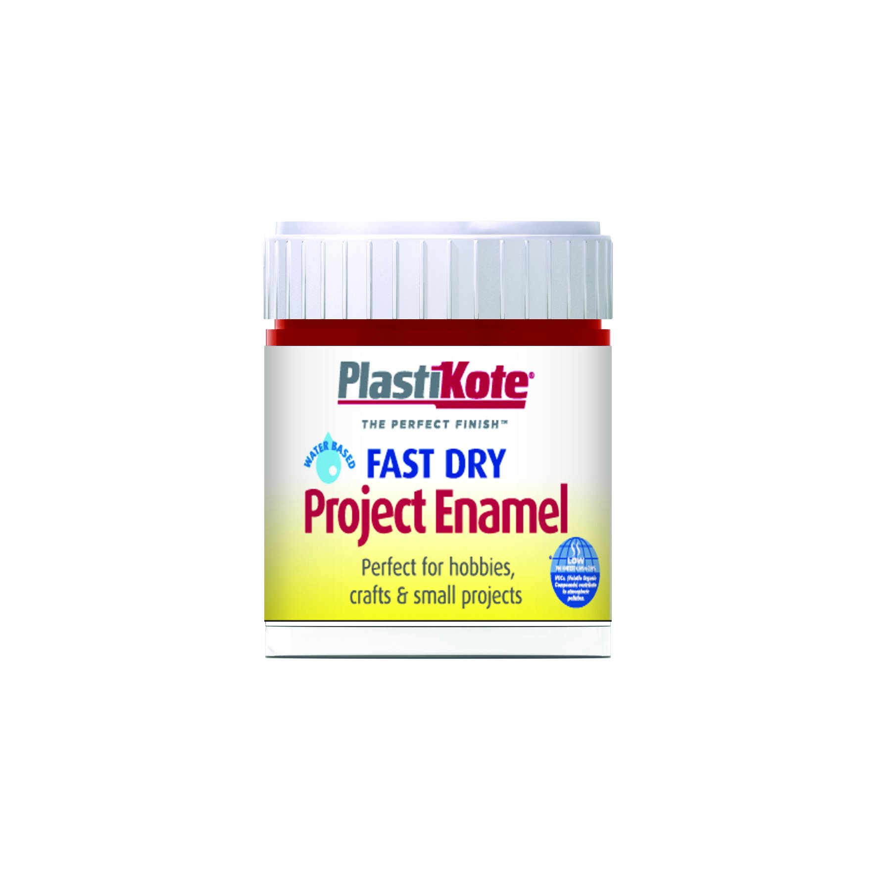 Plasti-Kote B25W 59 ml Enamel Paint Bottle - Metallic Red โ image 1