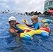 Topwon Inflatable Airplane Baby Kids Toddler Infant Swimming Float Seat Boat Pool Ring Age 1-4 (Blue)