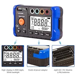 YuqiaoTime Victor 4106A Earth Resistance Tester