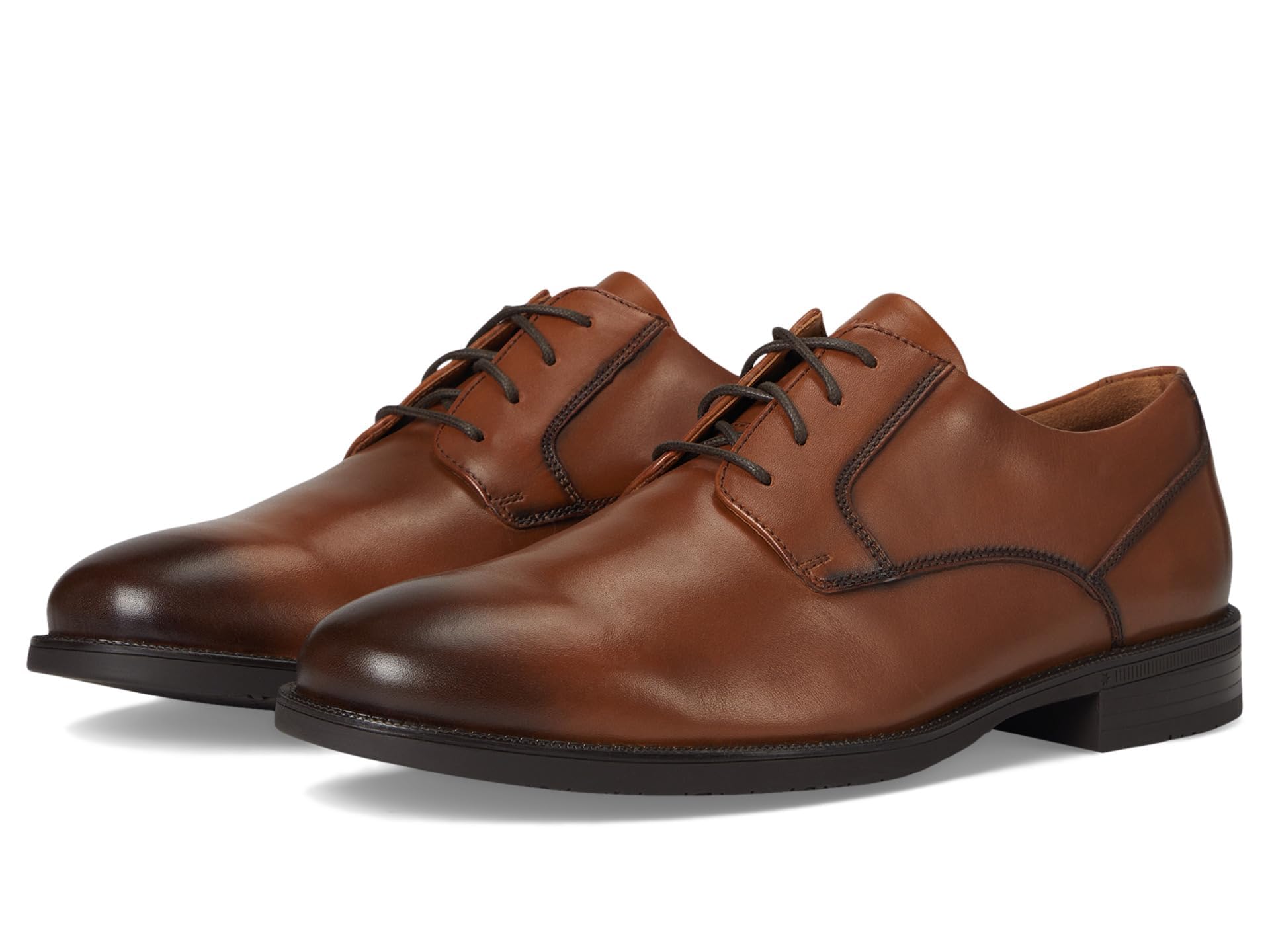 Cole Haan Mens Bedford Plain Toe Oxford, British Tan, 7.5-M US