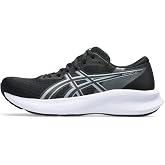 ASICS Women's Patriot 14 Running Shoes, 8.5, Black/Gravel