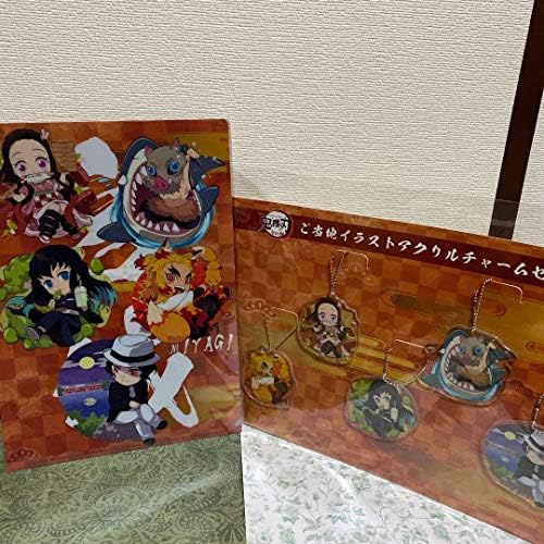 鬼滅の刃 全集中展 宮城会場 ご当地イラストアクリルチャーム クリア