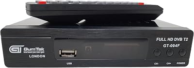 Gumtek GT-004F Freeview HD Recorder Box Dual Tuner UK TV Receiver HDMI Timeshift