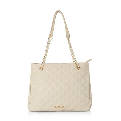 Caprese Austria Womens Satchel (Offwhite)