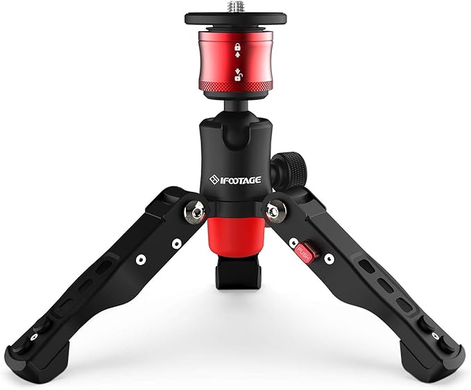 IFOOTAGE Desktop Mini Tripod, PortableTabletop Tripod Amazon.co.uk