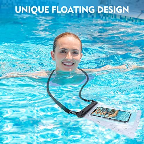 Large Floating Waterproof Phone Pouch [with Sealing Strip], Cell Phone