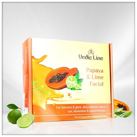 vedic line papaya facial kit