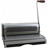 Akiles Heavy Duty Coilmac-M 41 Coil Binding Machine &amp; Punch with EZ Inserting Table 13-inch