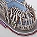 CubicFun 3D French Puzzles Cathedral Architecture Paris Building Church Model Kits Toys for Adults and Teens, Notre Dame de Paris