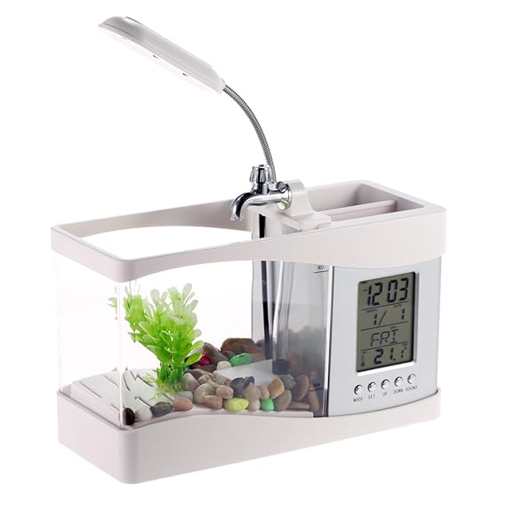 Anself LCD Fish Tank Aquarium Komplettset