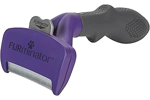 FURminator® deShedding Tool For Medium/Large Cats, Long Hair, Removes Loose Hair From Shedding