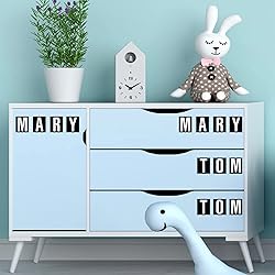 8 Sheets Self-Adhesive Vinyl Letters Numbers