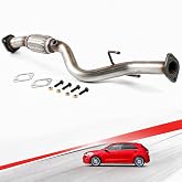 53725 Flex Exhaust Pipe for 2006-2011 Accent 1.6L 2006-2011 Kia Rio 1.6 L | Direct Fit Exhaust Flex Pipe, New Stainless Steel Replacement For 2006-2011 Kia Rio5 1.6L , Easy Install OE#286101G300