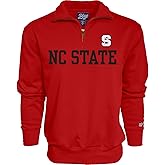 Blue 84 Men's North Carolina State Wolfpack Quarter Zip Sweatshirt Team Color, Team Color, Large