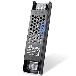 LED Driver 12V 60W 5A Slim LED Power Supply, AC