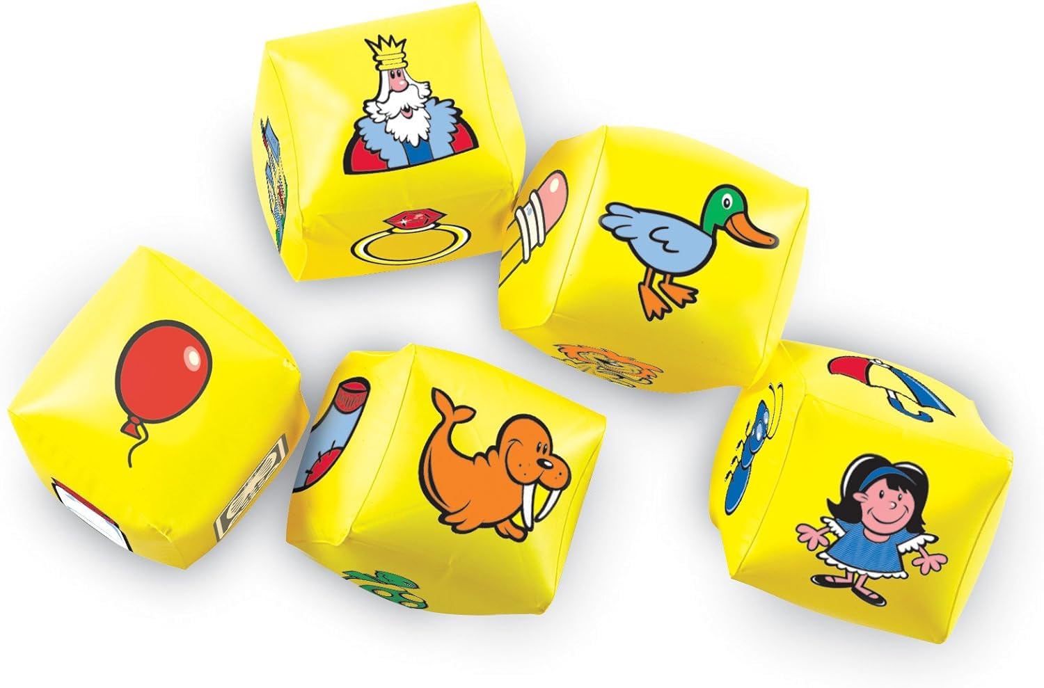 Learning Resources Alphabet Marks The Spot Floor Mat, 34 Piece Set, Ages 5+, Letters, Sounds, Alphabet Game,Spelling Games