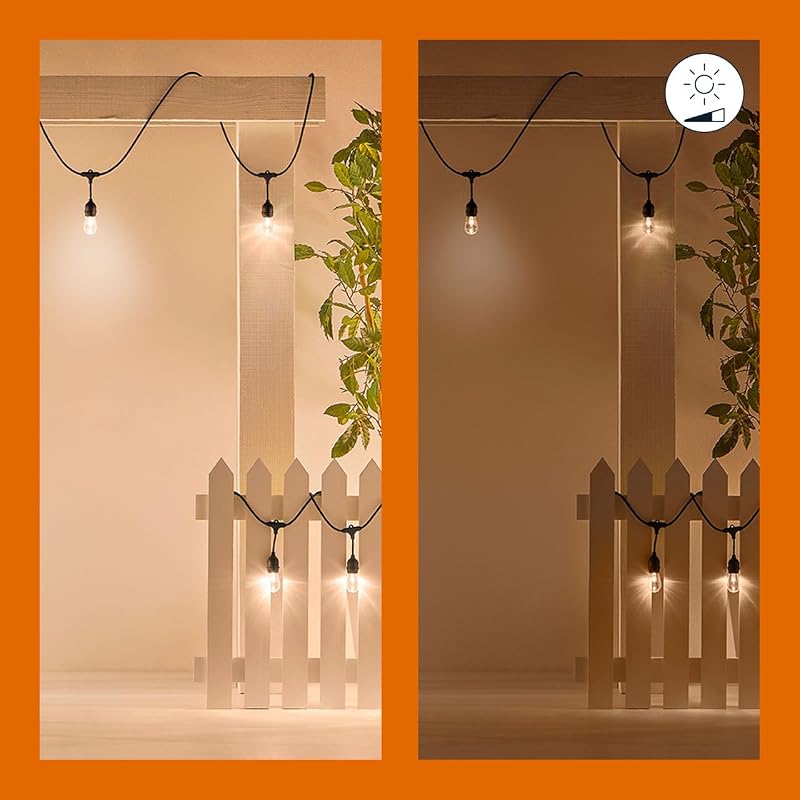 Guirlande Lumineuse Connectée, 16 millions de couleurs et nuances de blanc, 15 mètres, Idéal pour un utilisage extérieur (IP65), Compatible Alexa, Google Assitant et Apple HomeKit