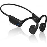 Ogogrs Bone Conduction Headphones, 2026 Upgrade Wireless Open-Ear Sports Headphones with Mic, Bluetooth Waterproof Earphones for Running, Cycling, Workout, Gift (Matte Black)