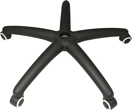 Hartleys Base Noir Et Roulettes Pour Chaise De Bureau Amazon Fr Cuisine Maison