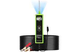 TOPDIAG 12 Volt Test Light Automotive, Power Circuit Probe Kit, 6V - 24V Car Fuse Tester, Voltage Tester 0.3v-70v, AC DC Outlet Tester, Automotive Short Circuit Finder, P60