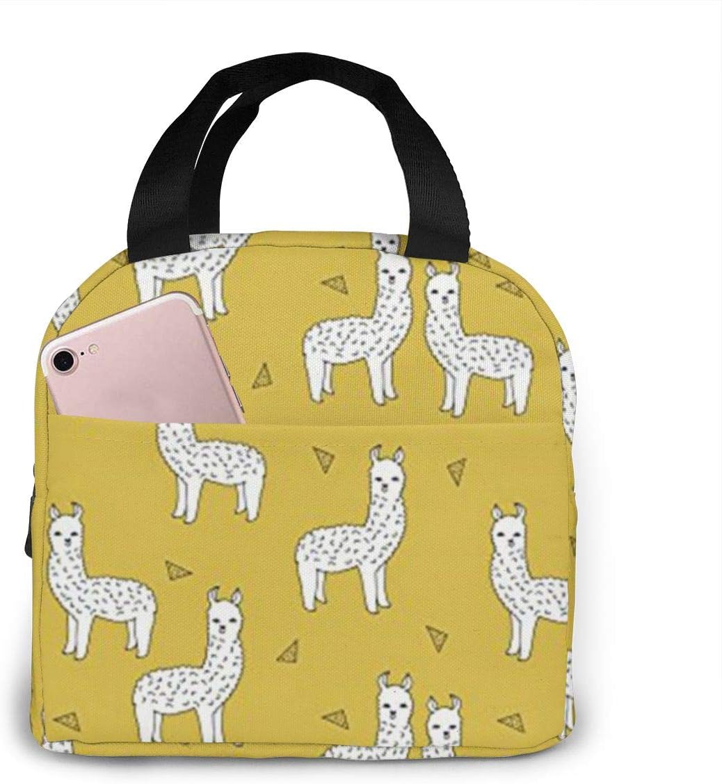llama lunch bag