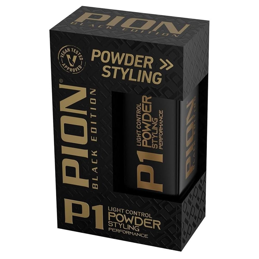 Pion P1 Hair Styling Powder Wax – Light Control, Mattifying Texture Powder for Instant Volume & Natural Matte Finish, No Residue, 20 g