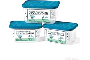 2026 New Indoor Air Purification Dust Removal Magic Box,3 Pack Air Dust Purifier Freshener Box - Multifunctioanl Ai R Purific