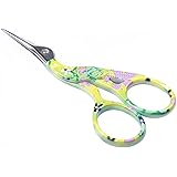 BIHRTC 3.6" Stainless Steel Sharp Tip Classic Stork Scissors Crane Design Sewing Scissors DIY Tools Dressmaker Shears Scissor