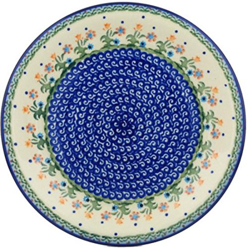 Click Here to See More Images Ceramika Bona H0603H Polish Pottery Ceramic Plate Hand Painted, 10-Inch