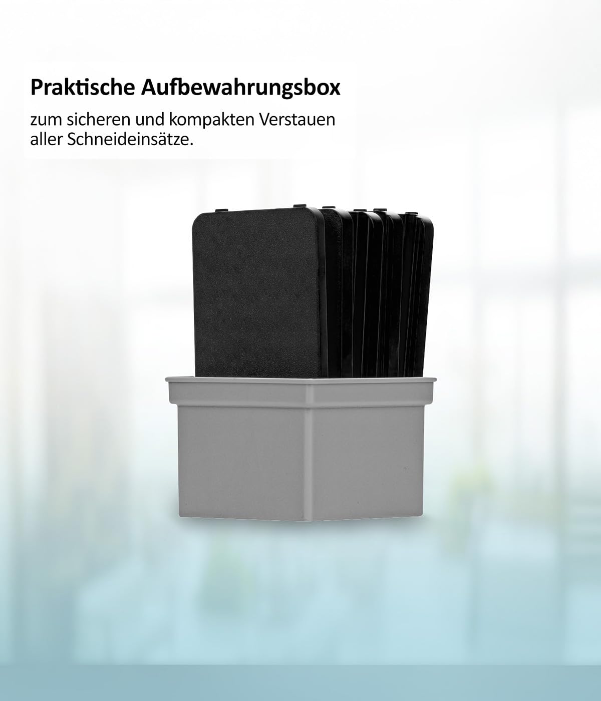 Genius Gemüseschneider Nicer Dicer Mando 12tlg., Gemüsehobel, Gemüse Schneider, Gurkenhobel, Mandoline Vegetable Chopper mit 6 austauschbaren Klingen, Küchenhobel (Rot-Grau) 4