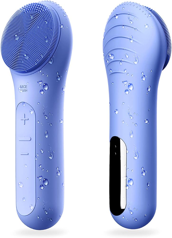 NågraCoola CLIE Facial Cleansing Brush, Waterproof and Rechargeable Face Scrub Brush for Men & Women, Cleansing, Exfoliating
