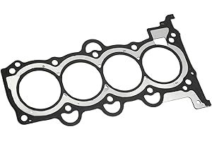INFINAUTO Cylinder Head Gasket, Suitable for 1.6L Engine, for Hyundai Accent 2012-2022, Metal, No.223112B003/223112B004, Brow
