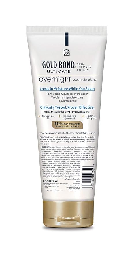 gold bond overnight moisturizer