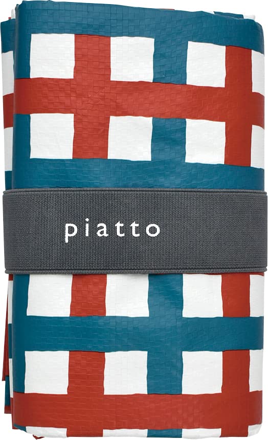 現代百貨 piatto レジャーシート RD ミックスチェックの商品画像