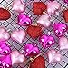 Aneco 36 Pack Valentine's Heart Baubles Heart Shaped Ornaments for Valentine's Day Decoration or Home Decor, 3 Styles…