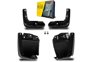 QUYDDC Mud Flaps Fit for 2012-2015 Ho-nda Civic 4-Door Sedan (Not Fits 2-Door Coupe/Hatchback Models), Dedicated Mudguard for Four Seasons Universal Protection, Front and Rear