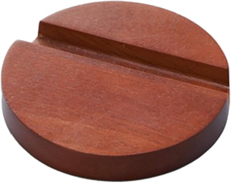 Amazon Co Jp ゴーウェル スマホスタンド おしゃれ 木製 ラバーウッド タテ ヨコ 両用 ダーク ラウンド Ts 1517 007 家電 カメラ