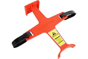 RUTU Motorcycle Fork Saver,10.9 Inches Universal Fork Guard for XC-W 250 CR80 CR250 CRF450R XR650R DRZ400S KLX 300R,Fork Support Guard Transportation Protector with 2 Binding Straps (Red)