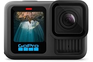 GoPro HERO13 Black Ecommerce Packaging - Waterproof Action Camera with 5.3K60 Video, 27MP Photo + Compatability with HB-Series Lenses