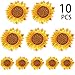 Sunflower Embroidery Patches Iron and Sew On Applique Badge for Clothes Jeans Jacket Hat Dress DIY Accessories (10)