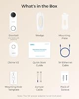 Reolink 5MP PoE Video Doorbell Camera 3:4 View 2-Way Audio Person Package view 9