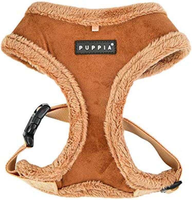 Puppia Dog Harness for small and medium dogs - TERRY HARNESS A - adjustable und comfortable Grey - Image 3