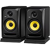 KRK CL5G3PK1 5" Classic Powered Studio Monitor Pair with Accessory Pack