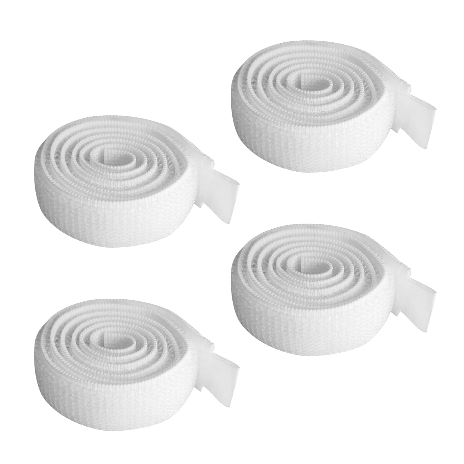 4Pcs Catheter Fixation Straps Leg Anti Slip Urine Drainage Bag Strap Useful Leg Bag Straps Catheter Holder Leg Strap for Incontinence Urine Bag (White)