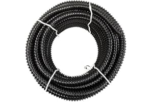 hydromaxx 1.5" Dia x 25 ft Non-Kink Flexible Water Garden Hose and Pond Tubing (US - UL Size)