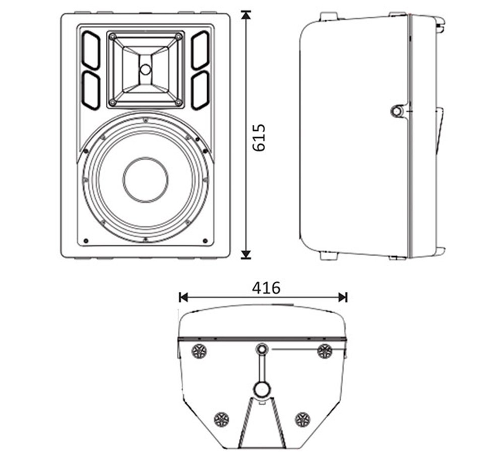 dynatech speakers 12 inch