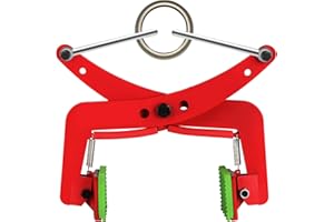 CHARON Granite Slab Lifting Clamp 716lbs Stone Lifting Clamps Heavy Duty Lifting Clamps for Stone Stone Clamp Rock Clamp Granite Clamps Adjustable Granite Curb Clamp Scissor Lifter Clamp,8 inches